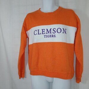Clemson Tigers Sweatshirt- Printed Logo - Men's Size Small